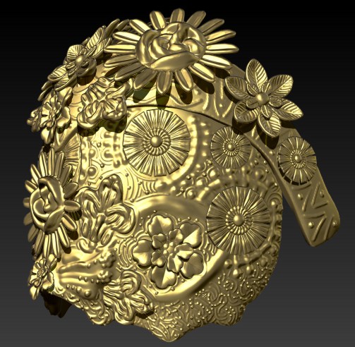 PaburoVIII's tweet photo. Another WIP of a #Commission work #Flower #Headmask working with #Pixiologic #ZBrush
#3dprint #3dart #3dartist #3d #costume #cosplay #accesory #gameart #gameartist #freelancer #artwork #artist #sculpture #jewelry #digitalsculpt #3dsculp #hardsurface #3dmodelling #3dmodel #design https://t.co/nRKPU9poEd