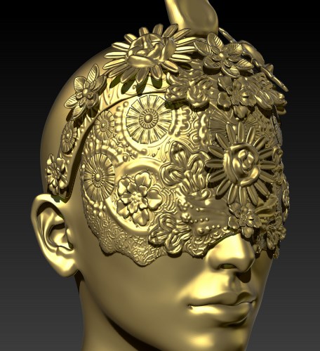 PaburoVIII's tweet photo. Another WIP of a #Commission work #Flower #Headmask working with #Pixiologic #ZBrush
#3dprint #3dart #3dartist #3d #costume #cosplay #accesory #gameart #gameartist #freelancer #artwork #artist #sculpture #jewelry #digitalsculpt #3dsculp #hardsurface #3dmodelling #3dmodel #design https://t.co/nRKPU9poEd