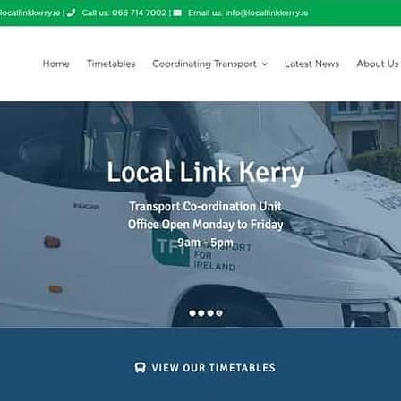 TFILocalKerry's tweet photo. Our new Website is up and running...... check out the timetables of services in your area..  https://t.co/RkSHVypdm6 066 7147002
#informationisking  #lookingsnazzy https://t.co/CNBCl6HdAD