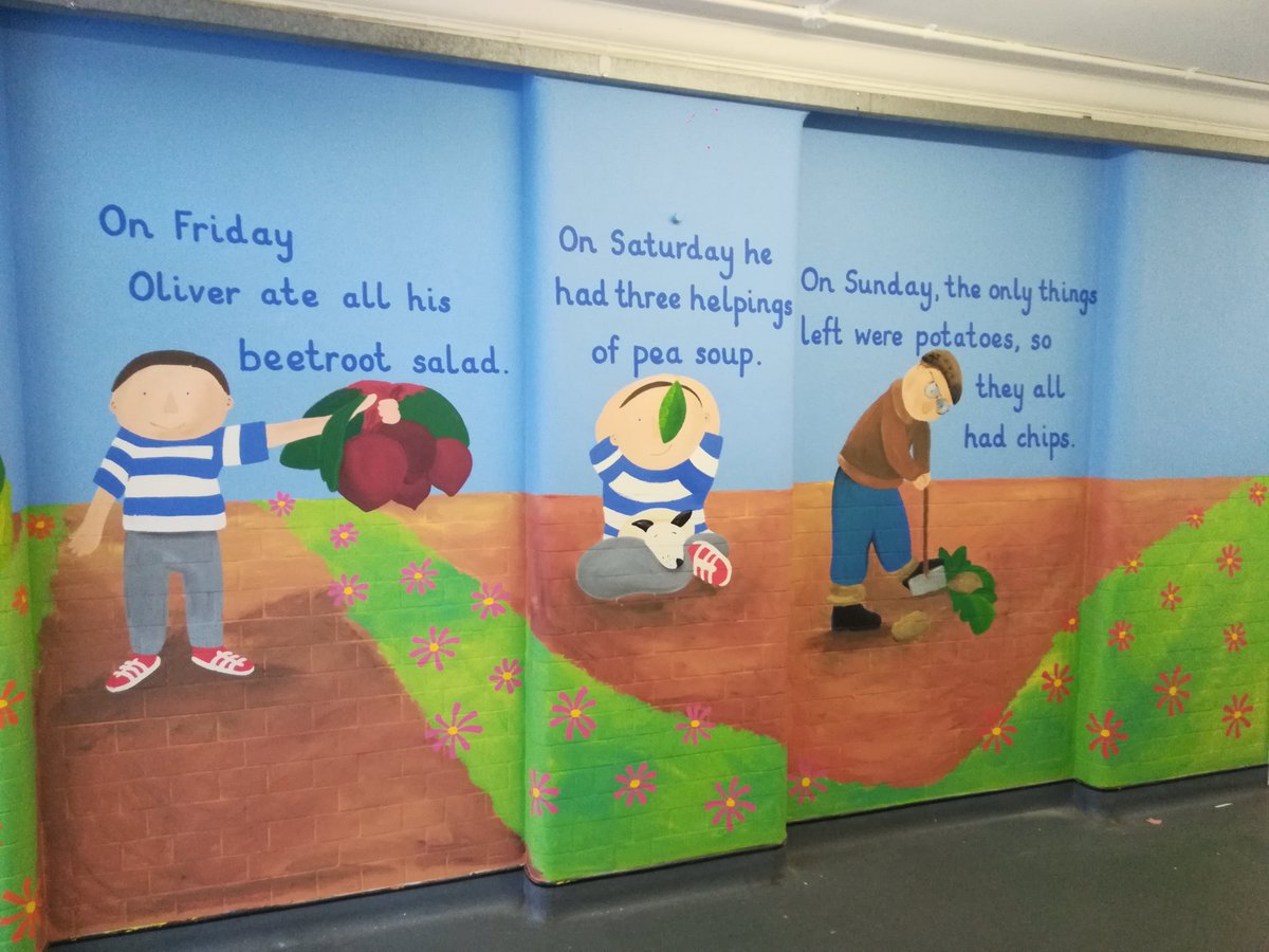 Dancing Decor (@dancingdecor) on Twitter photo I've been painting a mural of 'Oliver's Vegetables', at Stanley Park Infants <a href="/HackbridgeRocks/">Hackbridge Primary School</a> @CirrusPrimary <a href="/JBprimaryschool/">John Burns Primary</a> <a href="/HPAMerton/">HarrisPrimaryMerton</a> <a href="/CarshaltonMums/">Carshalton Mums</a> <a href="/Carshalton_art/">Carshalton Artists</a> <a href="/TeacherToolkit/">🇬🇧 TeacherToolkit.co.uk</a> <a href="/sentientism/">@Sentientism</a> <a href="/jasonjonsmith/">Jason</a> I've been painting a mural of 'Oliver's Vegetables', at Stanley Park Infants <a href="/HackbridgeRocks/">Hackbridge Primary School</a> @CirrusPrimary <a href="/JBprimaryschool/">John Burns Primary</a> <a href="/HPAMerton/">HarrisPrimaryMerton</a> <a href="/CarshaltonMums/">Carshalton Mums</a> <a href="/Carshalton_art/">Carshalton Artists</a> <a href="/TeacherToolkit/">🇬🇧 TeacherToolkit.co.uk</a> <a href="/sentientism/">@Sentientism</a> <a href="/jasonjonsmith/">Jason</a>
