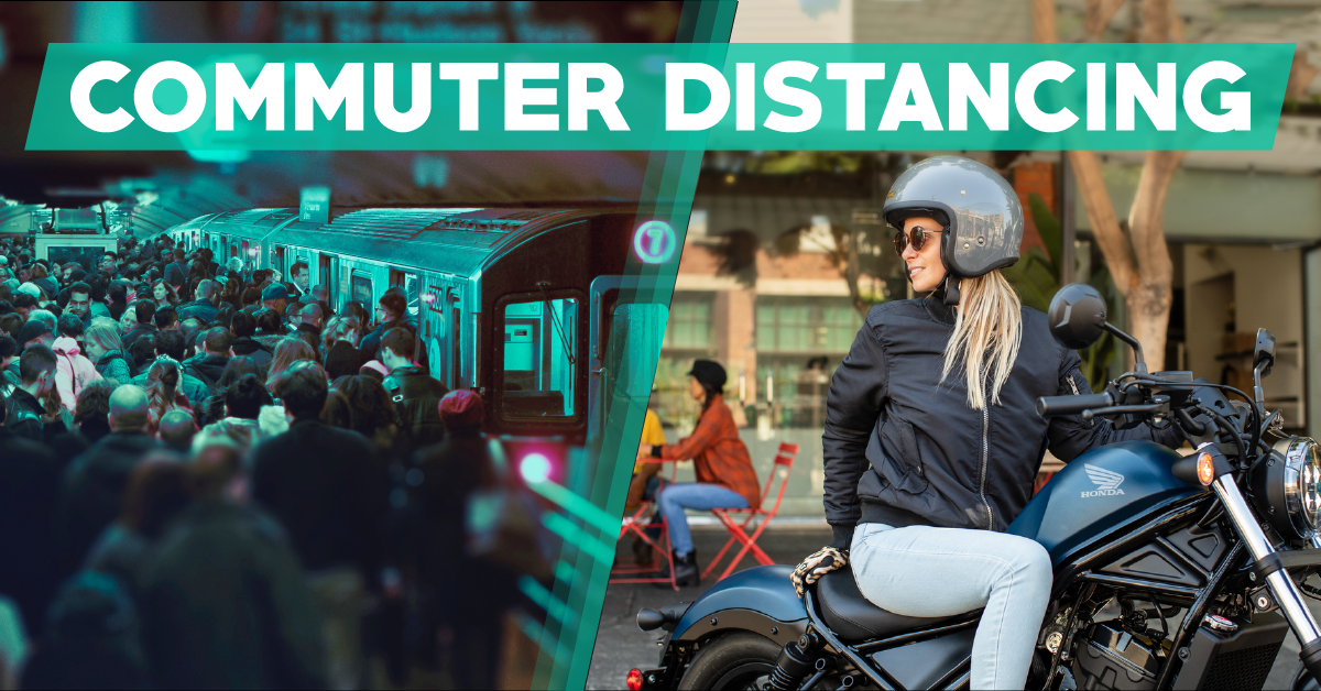 HondaPowersprts's tweet photo. Keeping a safe distance is easy. Visit https://t.co/L69Bz1cy9p for more information. #FindYourRide #MotoCommute #HealthFreedomFun #DailyCommute #StayHealthy #BeHealthy #CommuterDistancing https://t.co/LzZCxzE2Pl