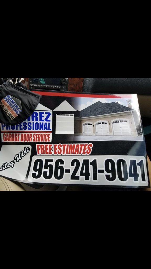 CeciiRami's tweet photo. Hello twitter friends this is my dad’s Garage Door business, but sadly work has been really slow for him ever since Covid-19 started so I’m asking for a simple retweet that might help him gain a customer or two! It would be much appreciate it! He travels valley wide! Thank you🙏 https://t.co/uQqFQHTR7h