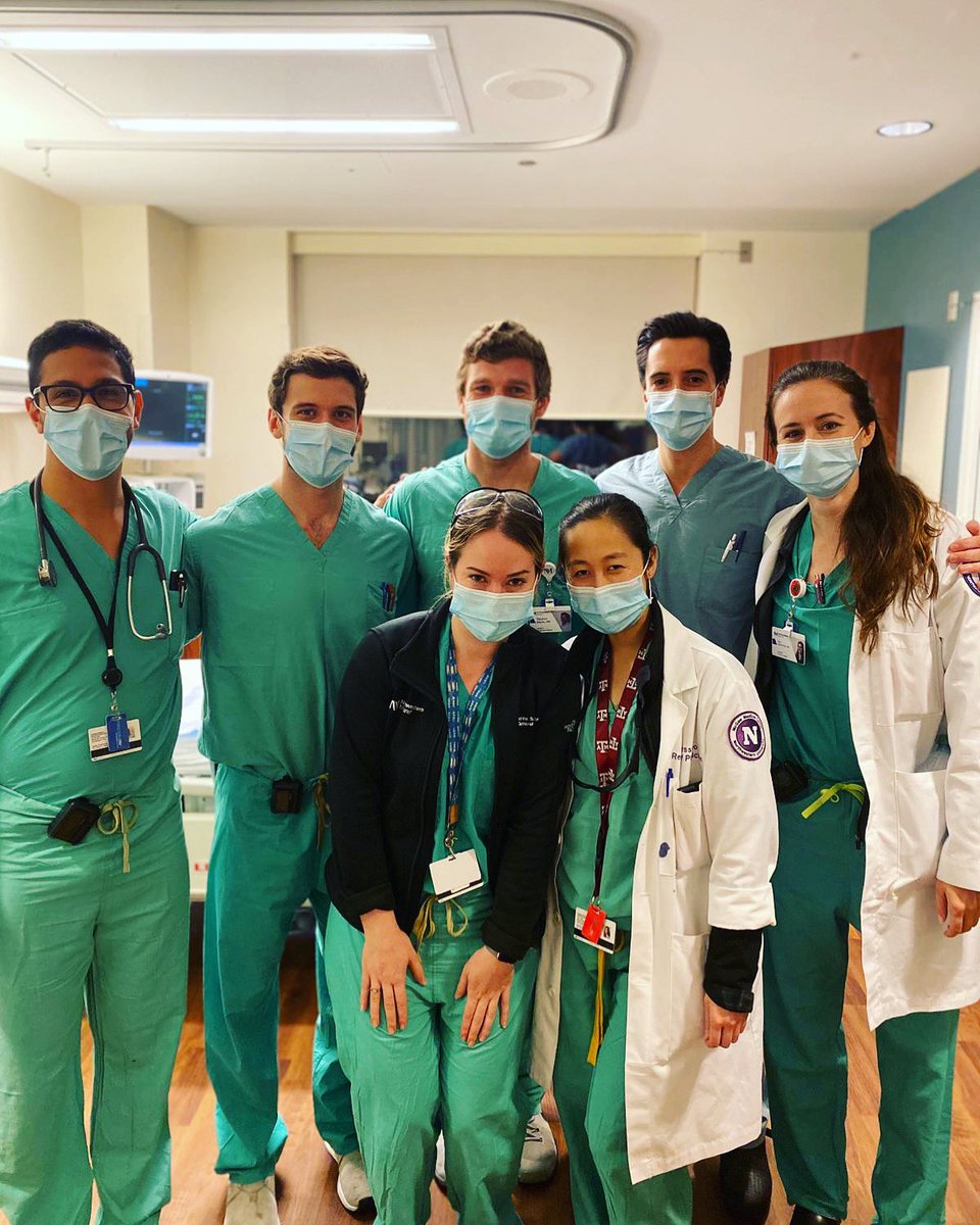 Congrats team #nightfloat for an awesome month!! From SICU to trauma to transplant, grateful for such a hardworking and supportive crew!