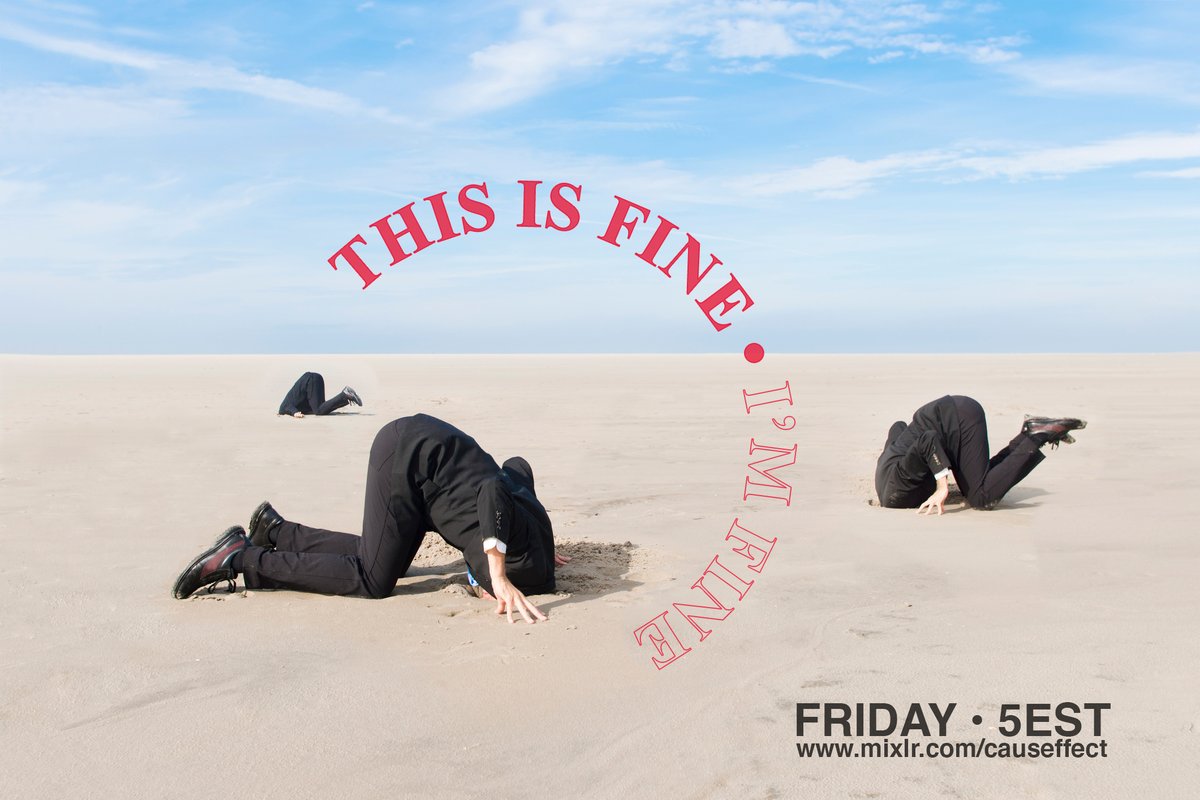 causeffect's tweet image. Wow, 18 weeks and counting. We hope you can join us today for another 2 hours of great tracks including: New Order, Kikagaku Moyo, Duval Timothy, Goat, and a lot more.

You can listen in at: mixlr.com/causeffect. Have a great weekend!