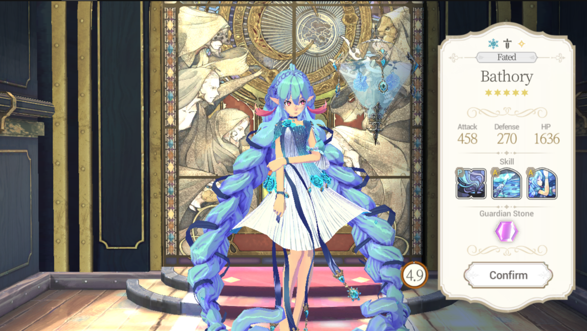 FussFussGaming's tweet photo. RNGesus has been kind to me these past two days. On top of my 4 SSR pull in 7DSGC, Exos Heroes has blessed me with FC Iris in 1 pull and Lady Bathwater 🐋🐋🌊🌊 in my first string of creations. #HYPE #exosheroes #GachaClub #Gachalife #RNGesus https://t.co/wZBXuPC0Yt