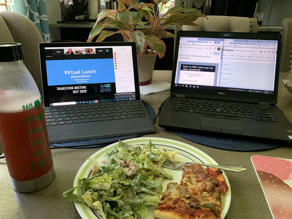 DrRosTlksCareer's tweet photo. Lunch break! #GACEVirtualLunch #GACEStrong https://t.co/UJNdfh1ko8