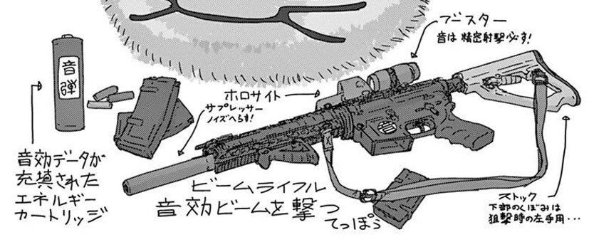 石黒さんから「これから漫画に電池式の銃出すけど大童氏のパクリじゃないから!」と連絡来た時は、「『パクってないのにアイデアが少し近くてタイミングがアレな事例は絶対この世に存在するはずだ』と中学くらいの頃に思っていた事が現実に起きた」と思いました https://t.co/q3rHtFnpv7 