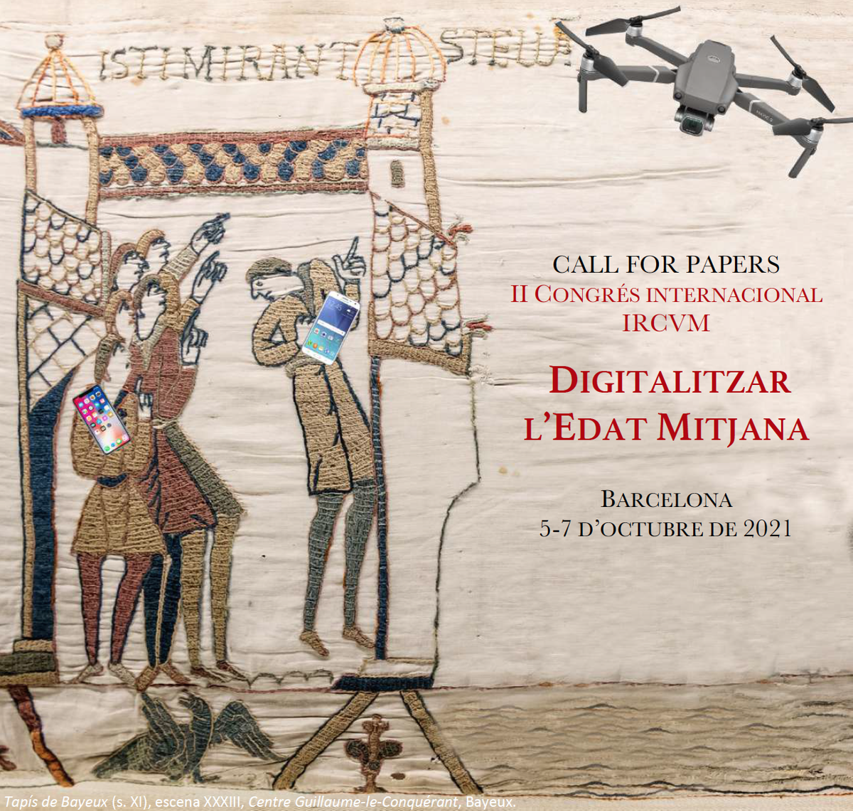 IRCVM's tweet photo. L’IRCVM convoca el seu segon congrés internacional, que, amb el títol "Digitalitzar l’Edat Mitjana", se celebrarà a la Universitat de Barcelona del 5 al 7 d’octubre de 2021.
Trobareu tota la informació i el Call for Papers complet a la nostra pàgina web:
https://t.co/6pZtiKxRpq https://t.co/5iShkEjExw