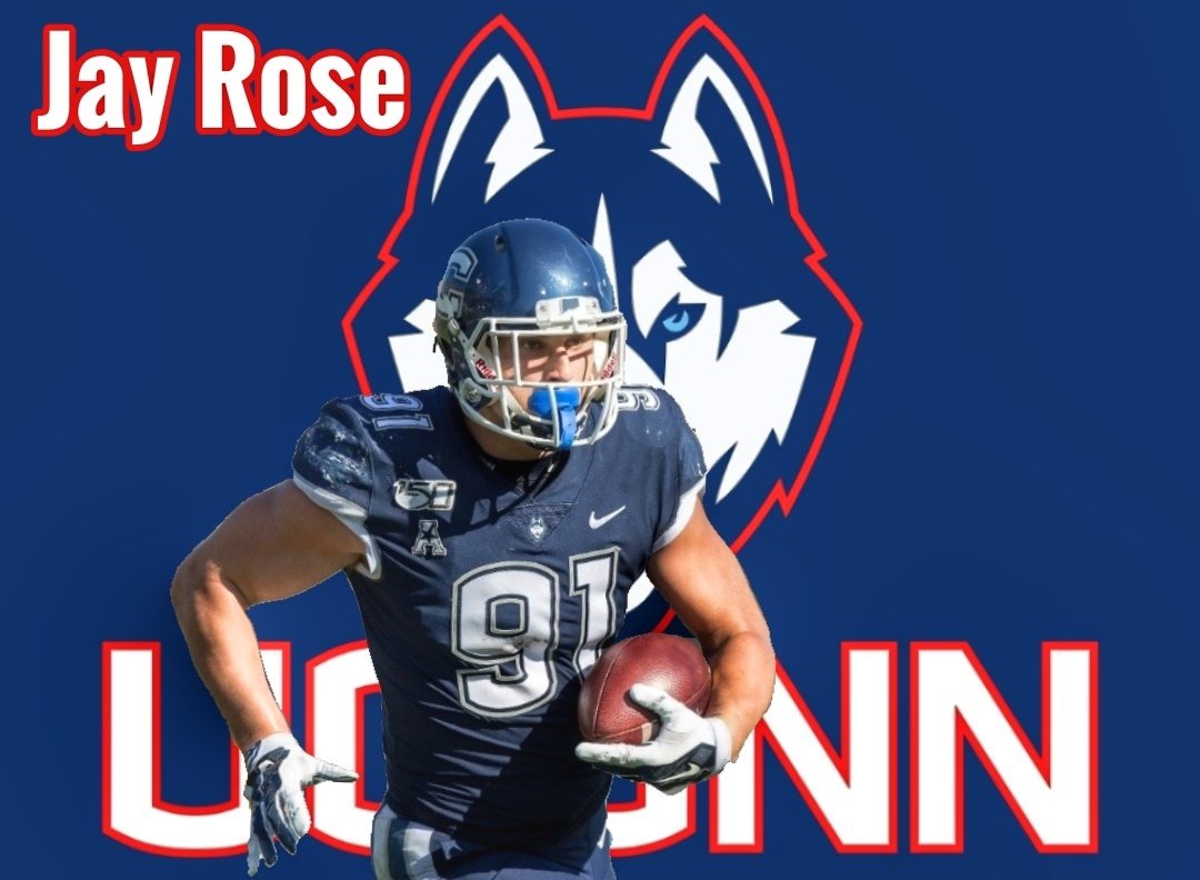 🔴 TE Spotlight ⚪

Jay Rose - Connecticut

• Rose hasn't got the credit he deserves because of the lack of success for UConn the past few seasons. Rose excels blocking for RB Kevin Mensah and contributes receiving with 28 receptions for 278 yards 2 TDs in his career.