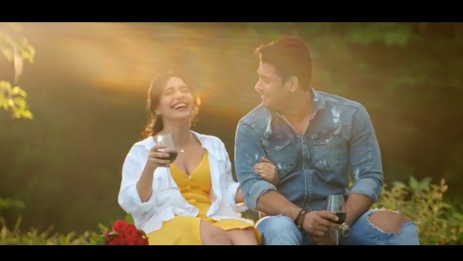 Their lake side chilling nd the way he's hearing her non-stop chattering making cute Reallyyy!! type faces is something every girl die for..nd want her man to behave!!! SIDHARTHH!! U're such a goal here, nd the way NEHAA laughs in the end has all my heart..  #DilKoKaraarAaya