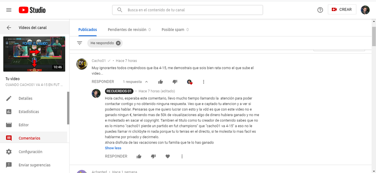 RECUERDOS011's tweet photo. @cachoo01 estaría bien que respondieses y habláramos sobre este tema https://t.co/JipwPRQBw9