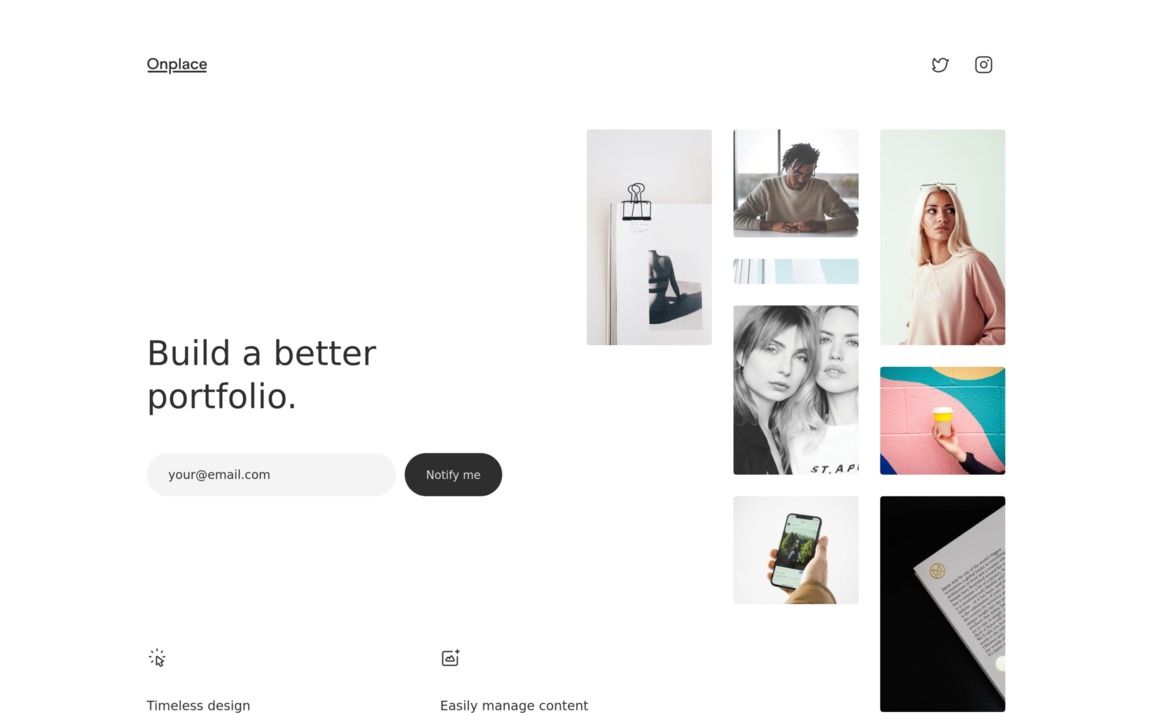 howells's tweet photo. New site on @siteinspire: Onplace → https://t.co/Y702Z5x0jm https://t.co/hJbVVuEPfO