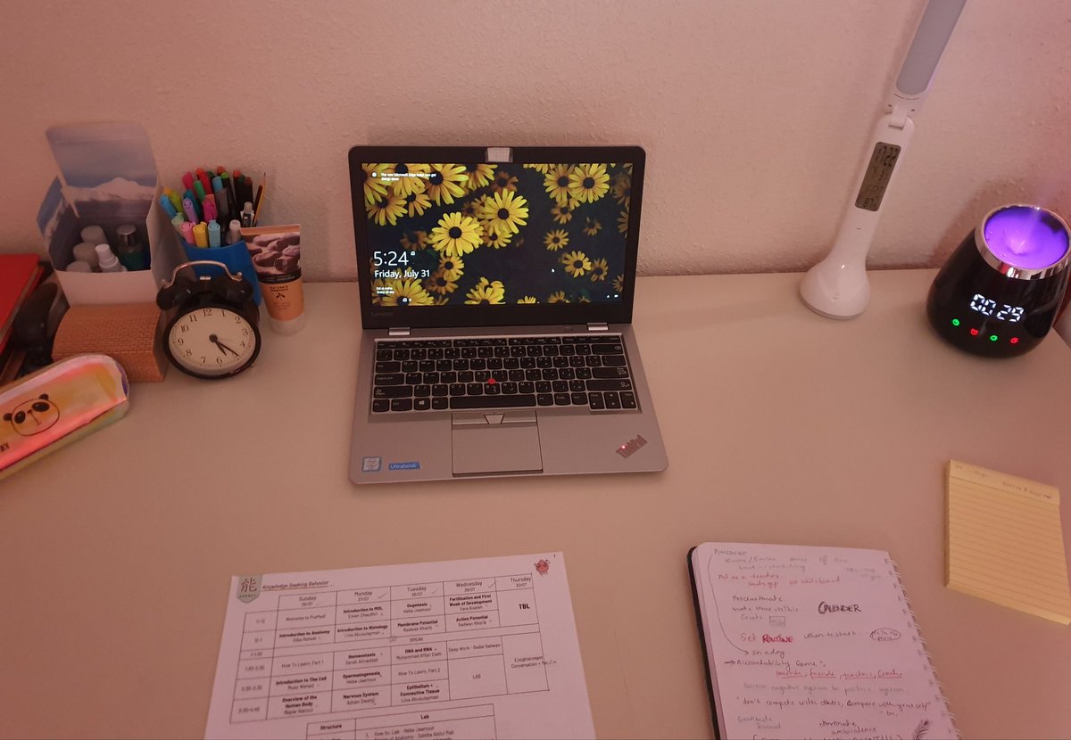 RuchiSivakumar's tweet photo. @PreMedSchool Hey, my very first tweet and I want this to be memorable 😁, This is my study space with a lil sunshine to brighten the day💛. #PreMedChallenge #premed2020 btw no filter I promise 😊 n excuse my messy room. https://t.co/nDHMR23VjK