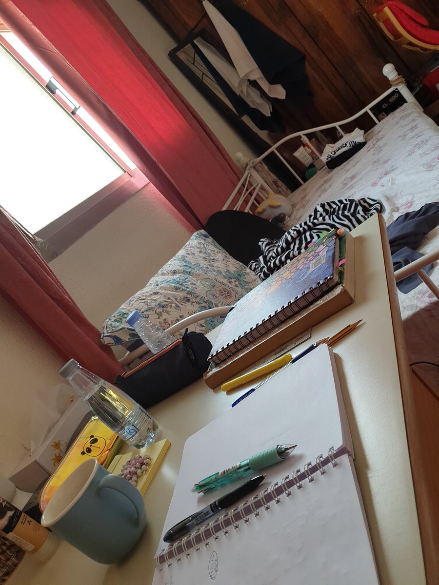 RuchiSivakumar's tweet photo. @PreMedSchool Hey, my very first tweet and I want this to be memorable 😁, This is my study space with a lil sunshine to brighten the day💛. #PreMedChallenge #premed2020 btw no filter I promise 😊 n excuse my messy room. https://t.co/nDHMR23VjK