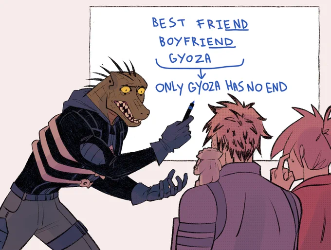 #dorohedoro 

I am sorry to announce that this is my level of humor now 