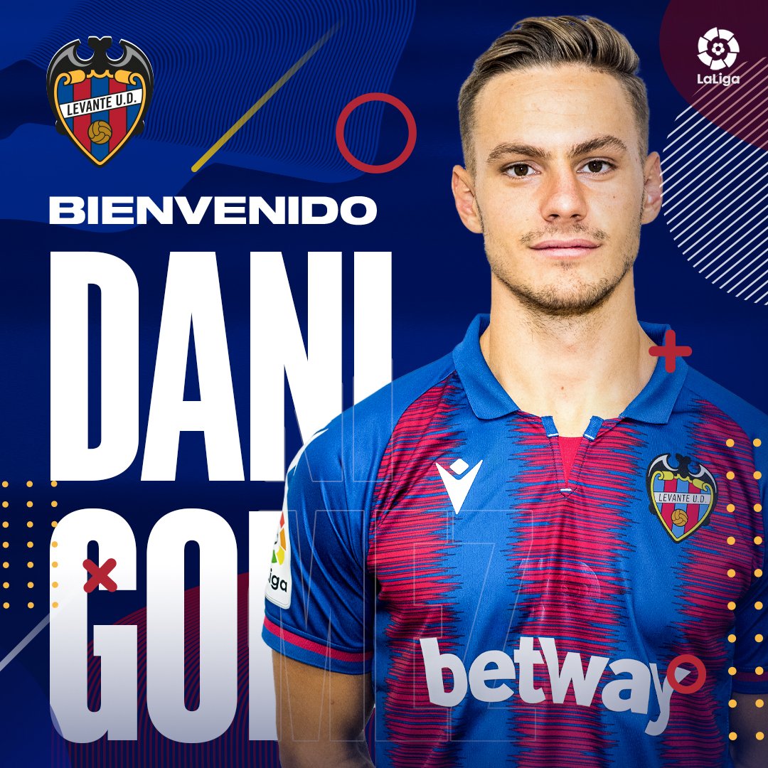  DONE DEAL  - July 31Dani Gómez(Real Madrid to Levante)Age: 22Country: Spain  Position: Centre-forwardFee: €2.5 millionContract: Until 2025  #LLL 