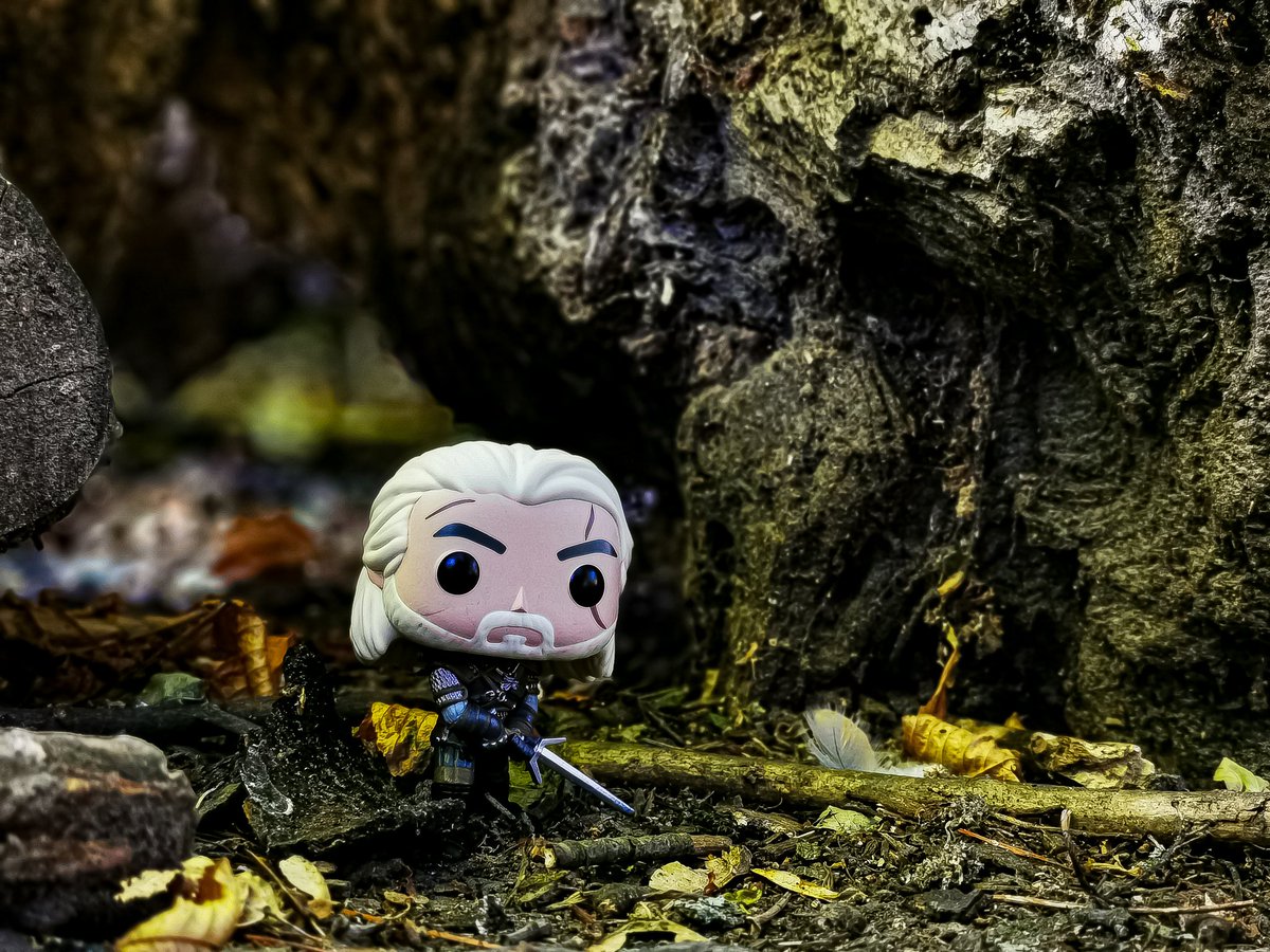 #TheWitcher 'Evil is evil. Lesser, greater, middling, it's all the same' #GeraltOfRivia #TheWitcher3 #FunkoPop