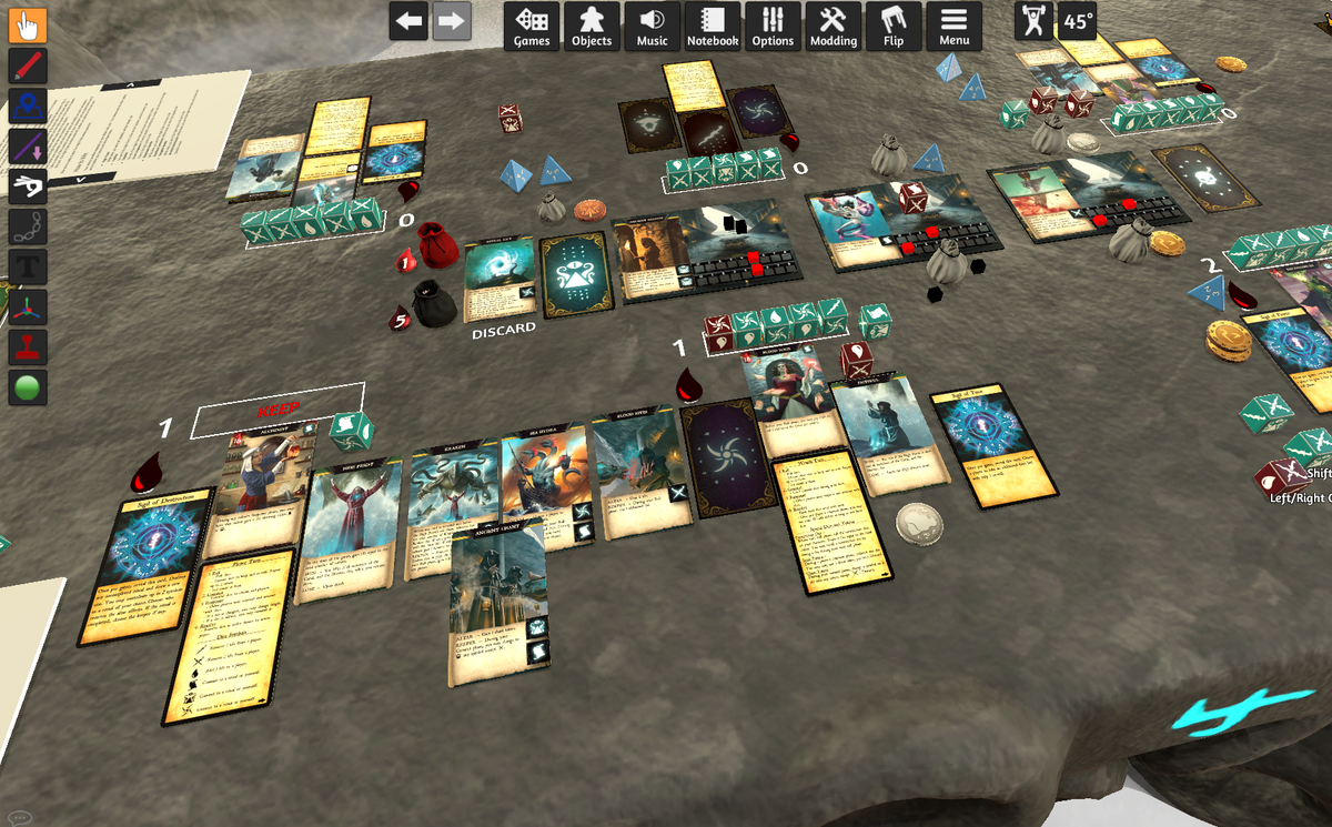 Had some epic games yesterday <a href="/Gen_Con/">Gen Con</a> online!! The High Priest and Faithful win at 1 life each! Badges are free, come join us! gencon.com/event_finder?s…
#GenCon #GenConOnline #boardgames