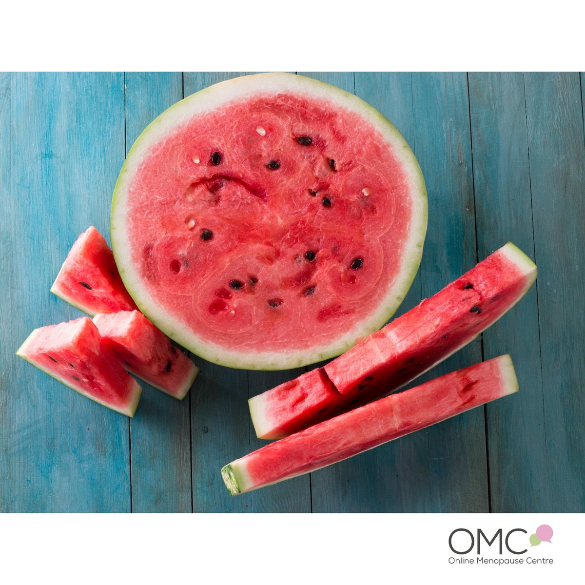 theOMC_UK's tweet photo. We hope you are enjoying the beautiful weather today! Don't forget to stay hydrated, watermelon is fantastic for this!
.
What are your favourite summer fruits?
.
#menopause #menosupport #perimenopause #hormonehealth #watermelon #juicyfruit  #hydration #omc #onlinemenopausecentre https://t.co/tvlfHyyTkP
