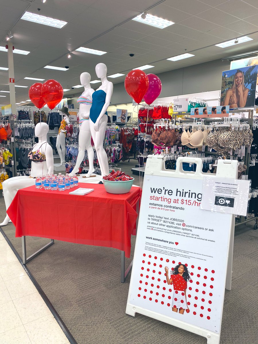🗣 we’re here and we’re hiring! 🗣 #targetprinceton #t1151 #worksomewhereyoulove