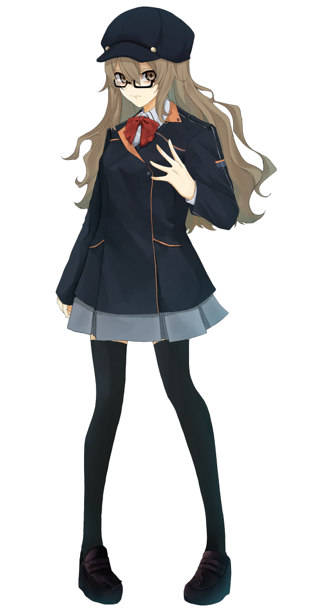 そしてこっちはご依頼いただきました立ち絵 やっぱりアカデミア制服の差し色いい 島根件 個人のご依頼の受付停止中のイラスト