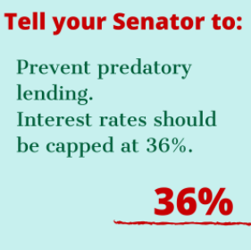 Predatory lenders target people in financial distress with sky-high interest rates, trapping them in debt they can't repay. As millions struggle to make ends meet due to COVID-19, Congress should #CapRatesNow and #StopTheDebtTrap bit.ly/2Pc9Wqf