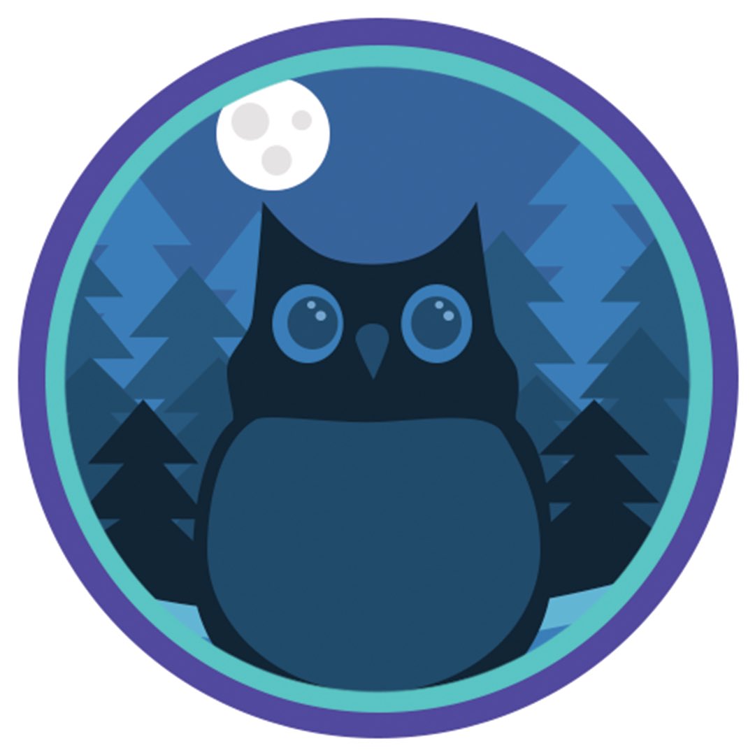Sometimes technology is just too hard to put down. While you’re up burning the midnight oil, you can collect the Night Owl badge!

#badges #nightowl #latenight #internet #tallysavestheinternet #tally #tallygame #sneakawaystudio #owenmundy #joelledietrick