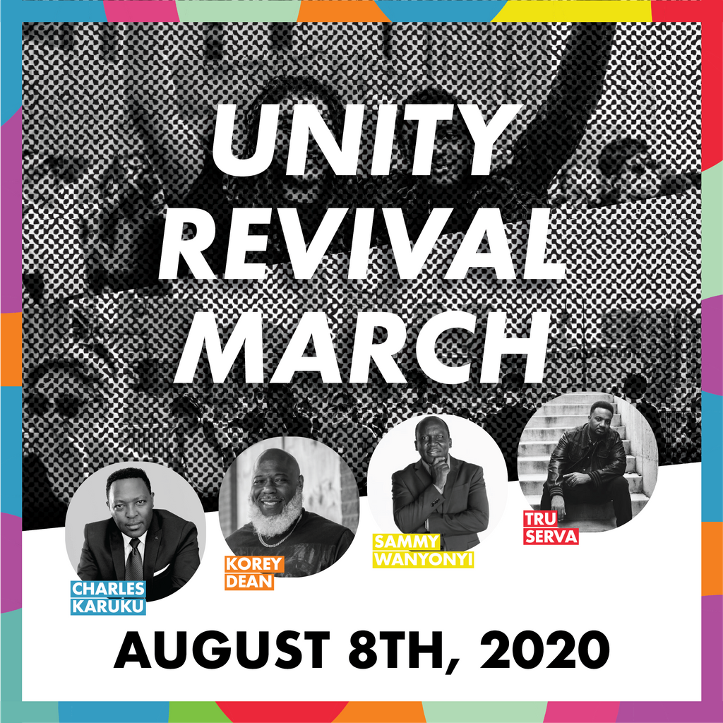 reviveminnesota's tweet photo. ⏰ Join us Saturday, August 8, as we unite under the name of JESUS for UNITY, HEALING and RECONCILIATION. The time is NOW! The March will begin at K-Mart (10 W Lake St, Minneapolis) at 11am and end at the George Floyd Memorial Site, where we will gather for Prayer and Worship. https://t.co/4dPQivKwPg