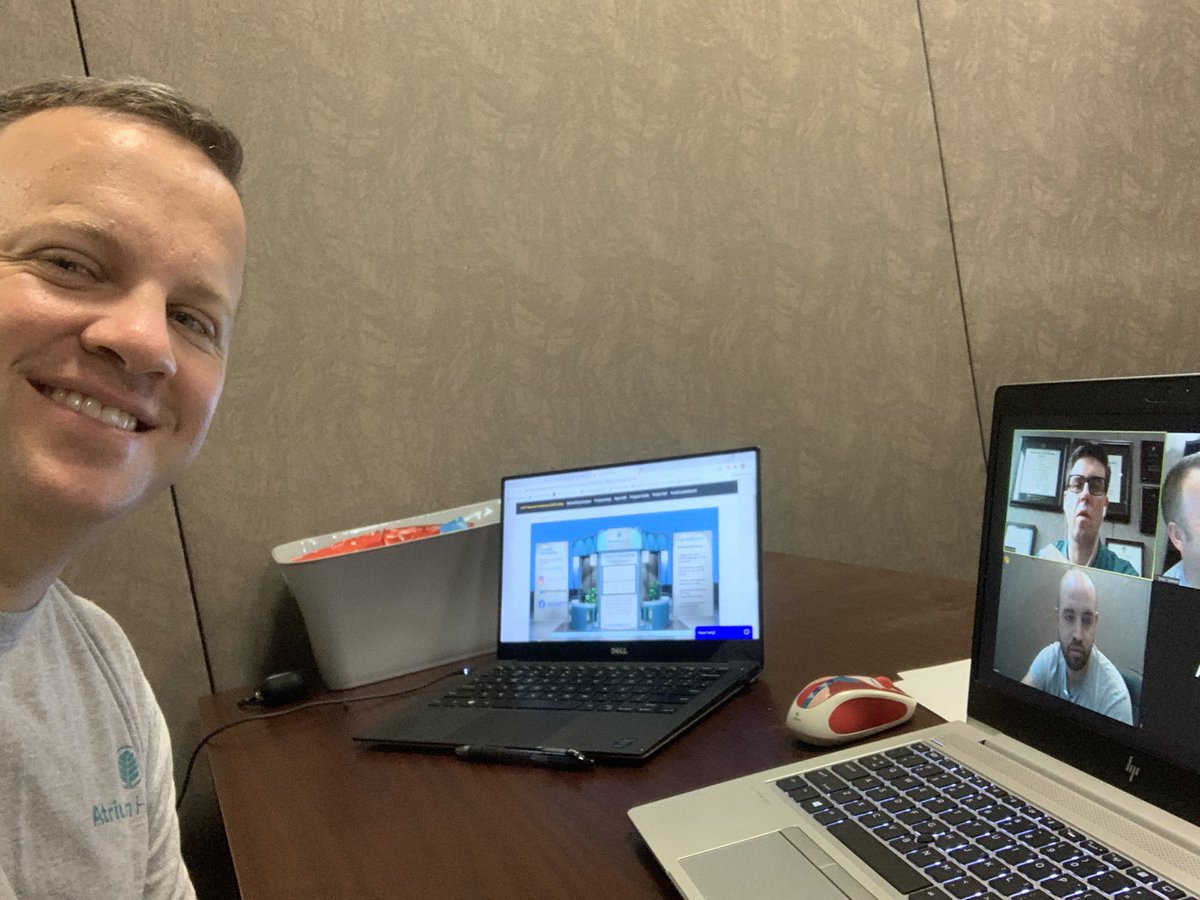 dqcavaness's tweet photo. Excited to man the booth for @CFMResidency at the virtual #aafpnc #MedTwitter https://t.co/N7lhdFbDGo