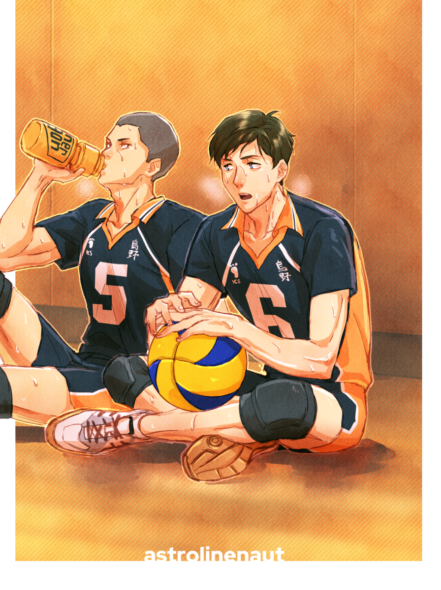 ハイキュー Karasuno 2nd Years Month Not Really Wil Astrolinenaut Is Tiredの イラスト