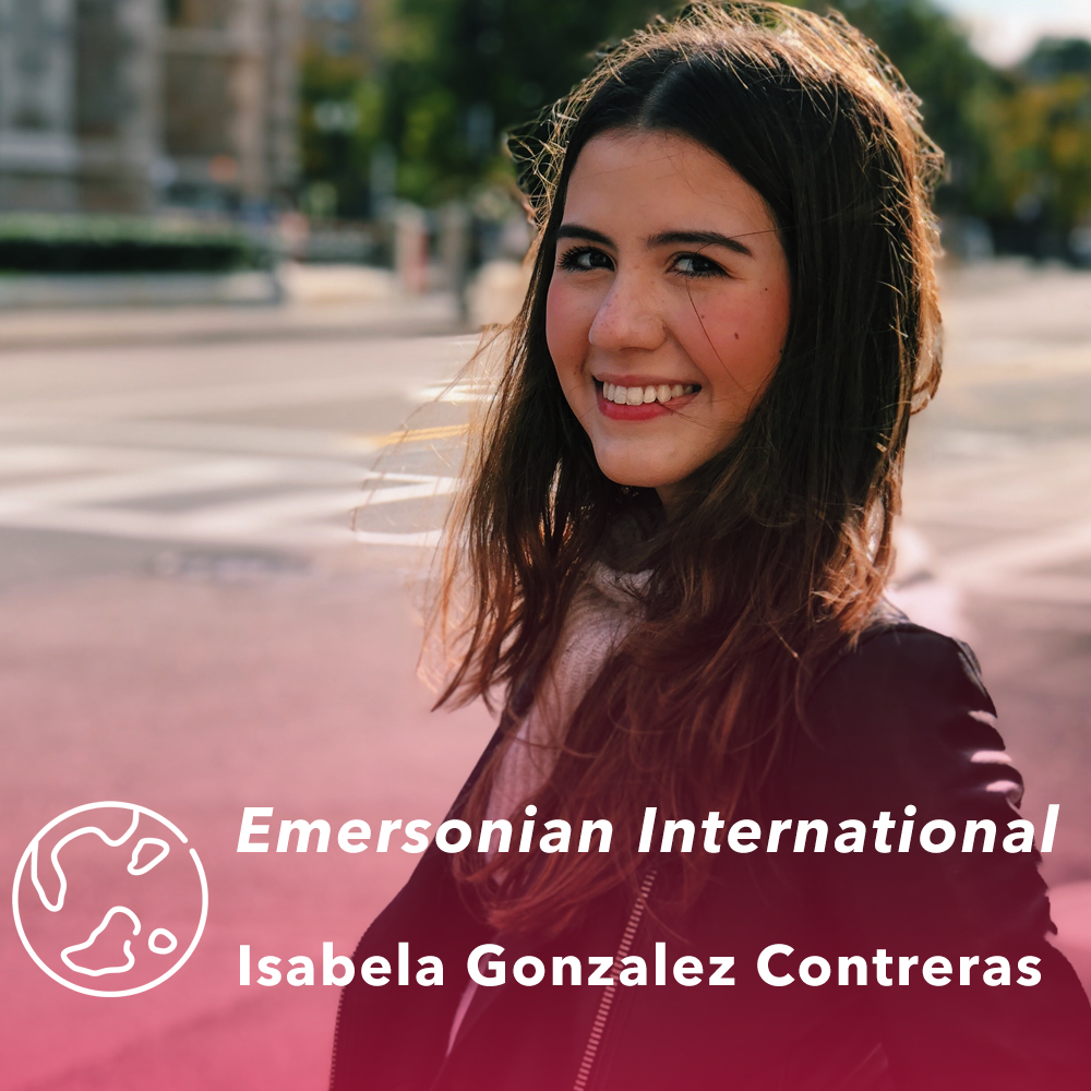 ECCareerDev's tweet image. Meet Isabela Gonzalez Contreras, a rising Junior who's gone from visitor to #emtern @Spotify since meeting their team on our New York Connection trip in November. Learn more about Isabela and her experience in our latest Emersonian International spotlight: bit.ly/3ghNpnD
