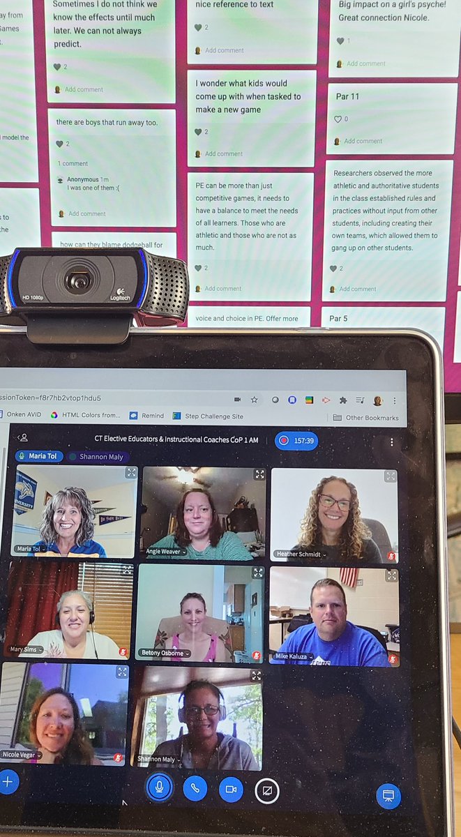 mtol's tweet image. AMAZING digital Socratic Seminar with these tremendous educators! Both inner circle and backchannel outer circle CRUSHED it!! We&apos;re #futureready, no matter what the fall brings! #DigitalCollab #AVIDStaffDev #AVIDcommunity #AVIDDigitalXP @AVID4College @barco143
