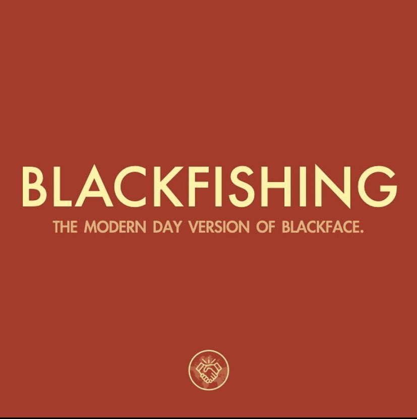 a short thread to help you understand what blackfishing is and why it’s not okay.
