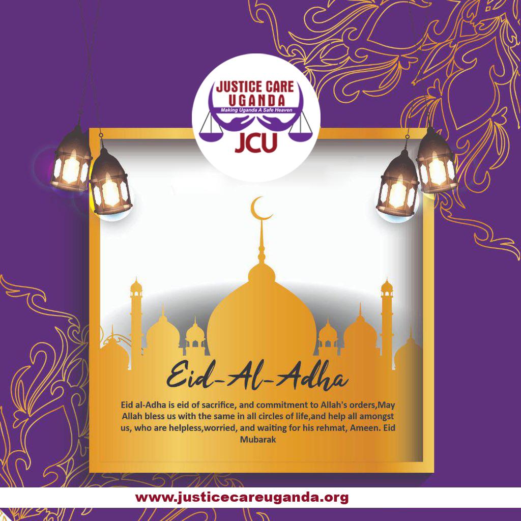 justice_care's tweet photo. Happy scientific Eid Celebrations to all moslems in Uganda & across the world! May this Eid celebration renew our faith as we work towards creating a society that is just and works for all people!
#JCUWorks https://t.co/8p7orDmF4u