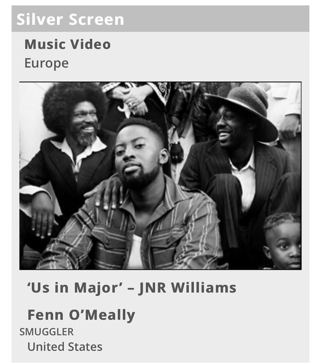 Whaa  <a href="/FennOMeally/">Fenn O'Meally</a>  only gone &amp; won the sliver award 4 us in major film at the young directors awards, 
Thank u  4 creating a film that showcased the true beauty of r community that isn't always seen until the next 1 sis so proud of you &amp; the whole fam we created this 🖤✨