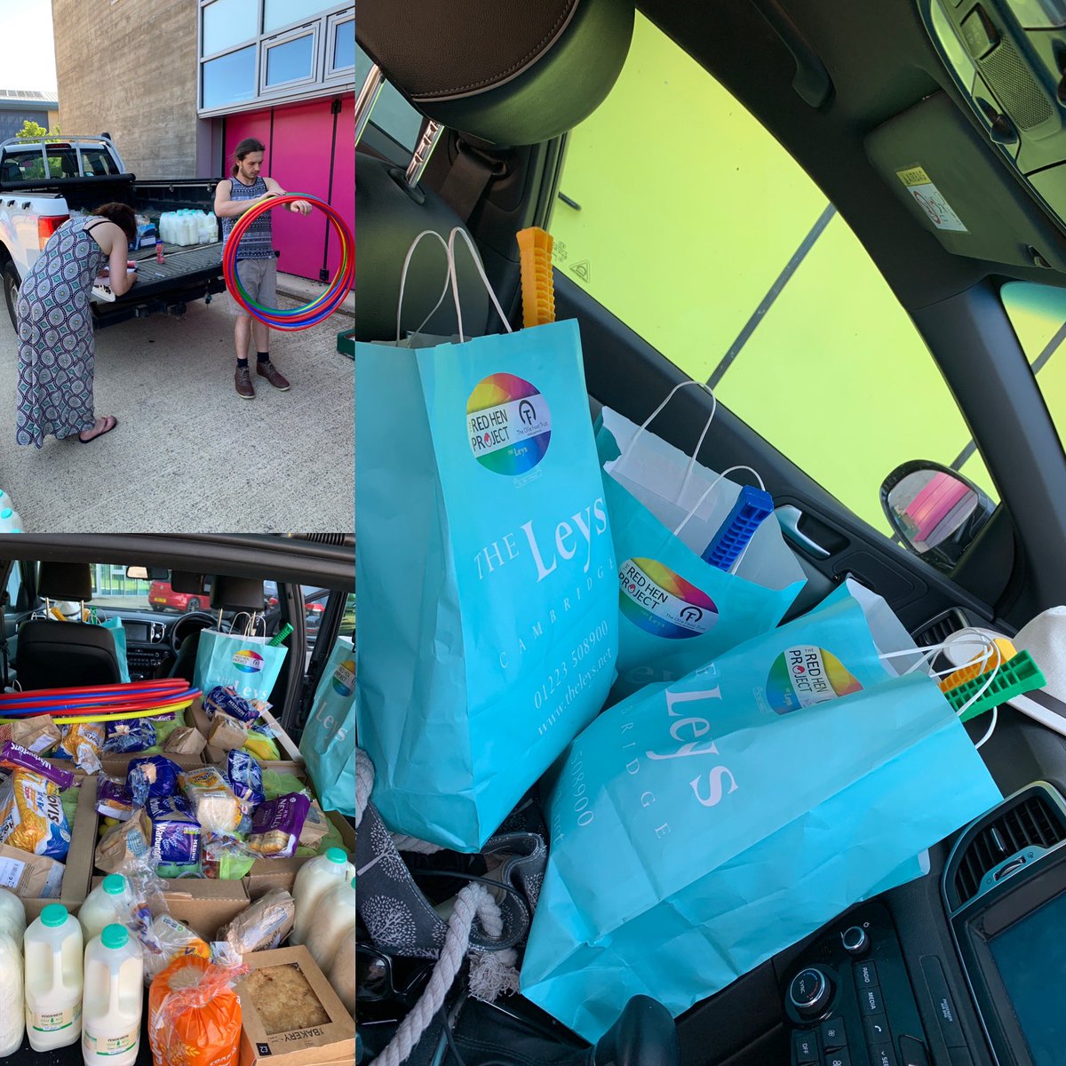 So pleased to be able to deliver family sports packs from the wonderful <a href="/OllieFeastTrust/">Ollie Feast Trust</a> to lots of very grateful families in need today