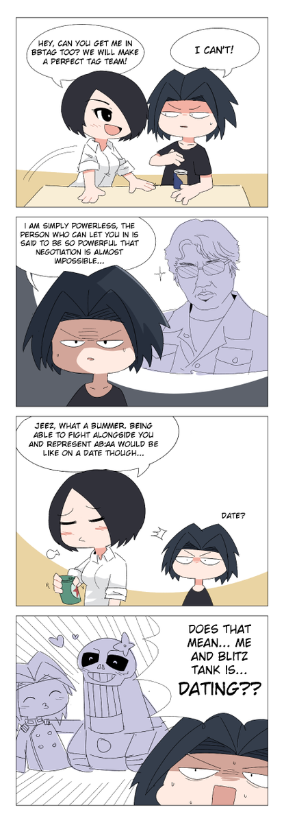 4koma about daily life of Akatsuki and Kanae. An AU where they live together because of "reasons". 