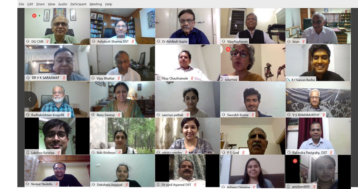 guptaakhilesh63's tweet photo. Privileged to be amongst the galaxy of India's top STI thought leaders giving their vision on proposed #STIP2020 as part of National consultation. These r some big ideas for a transformative STI ecosystem for New India. Outstanding Session !! @kvijayraghavan @Ashutos61 @IndiaDST https://t.co/5E1a0Pgp3Q
