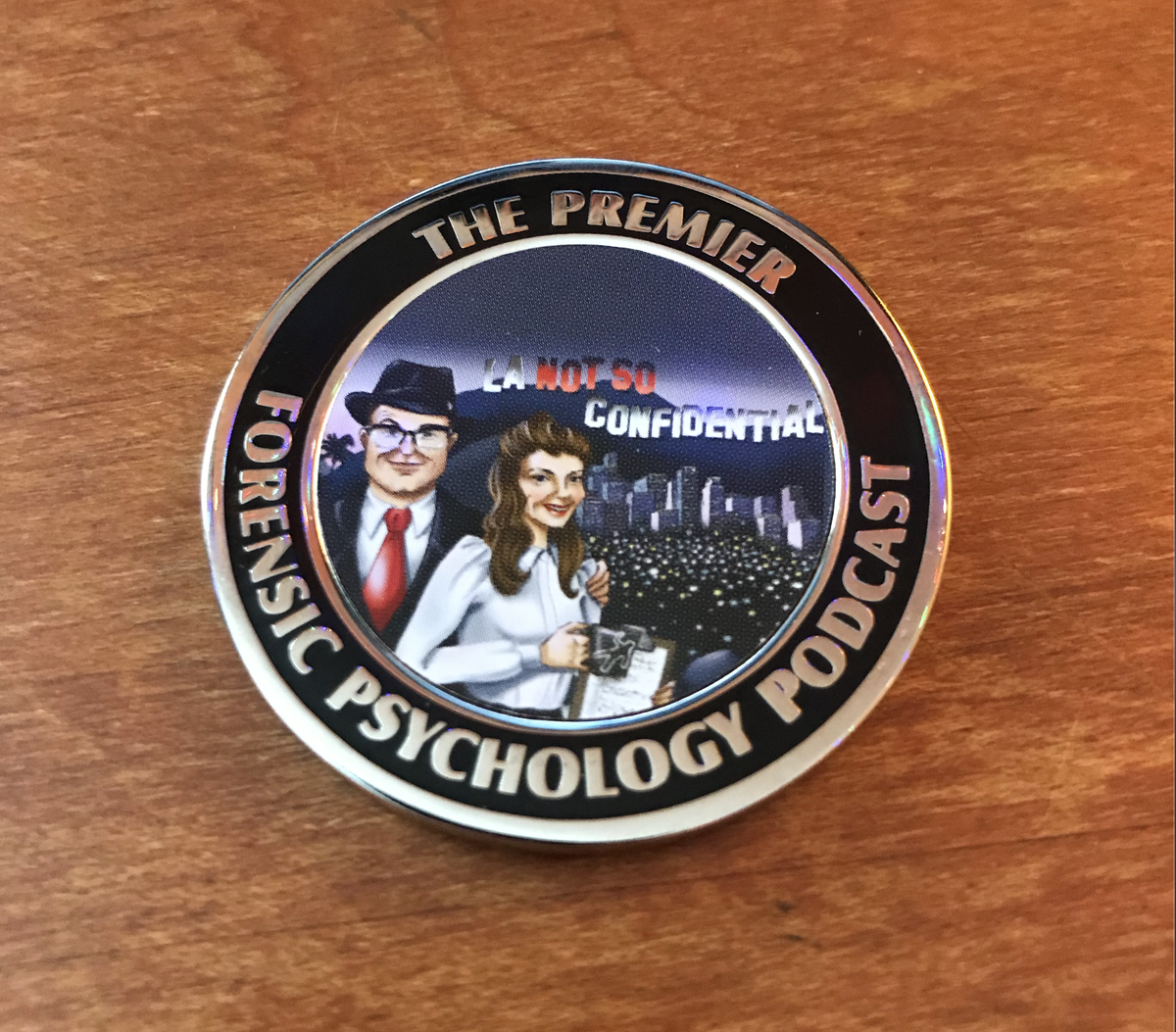 Crawlspacepod's tweet photo. Check out these awesome coins from @LAnotsopod! If you sign up to their @Patreon page TODAY you will get one!! After today you will have to purchase them. https://t.co/RcfGDRPUL4 #truecrime #podcast #LANSC #forensicpsychology https://t.co/qALNGrtWh3