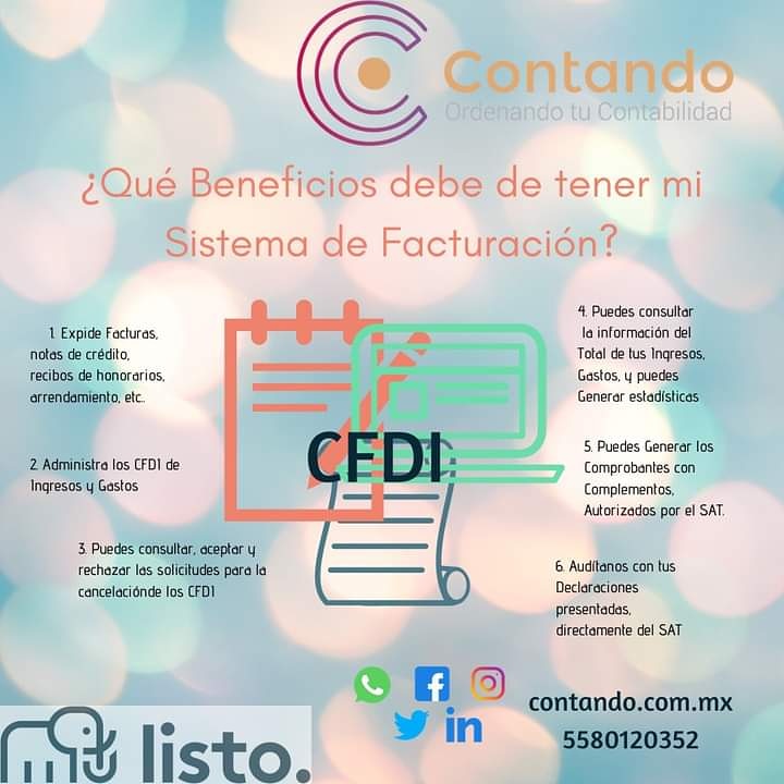 contandomx's tweet photo. Hiciste todas tus #Facturas 📃 como lo marca la Ley❓
Nuestra #plataformaContando te podrá apoyar en la realización de todas tus Facturas, por qué es
✅ Intuitiva
✅ Ágil
✅ Inteligente
✅ Descarga automáticamente todas tus facturas
Con gusto Demo Sin Costo🌎💯 https://t.co/FrTaWqiOYk