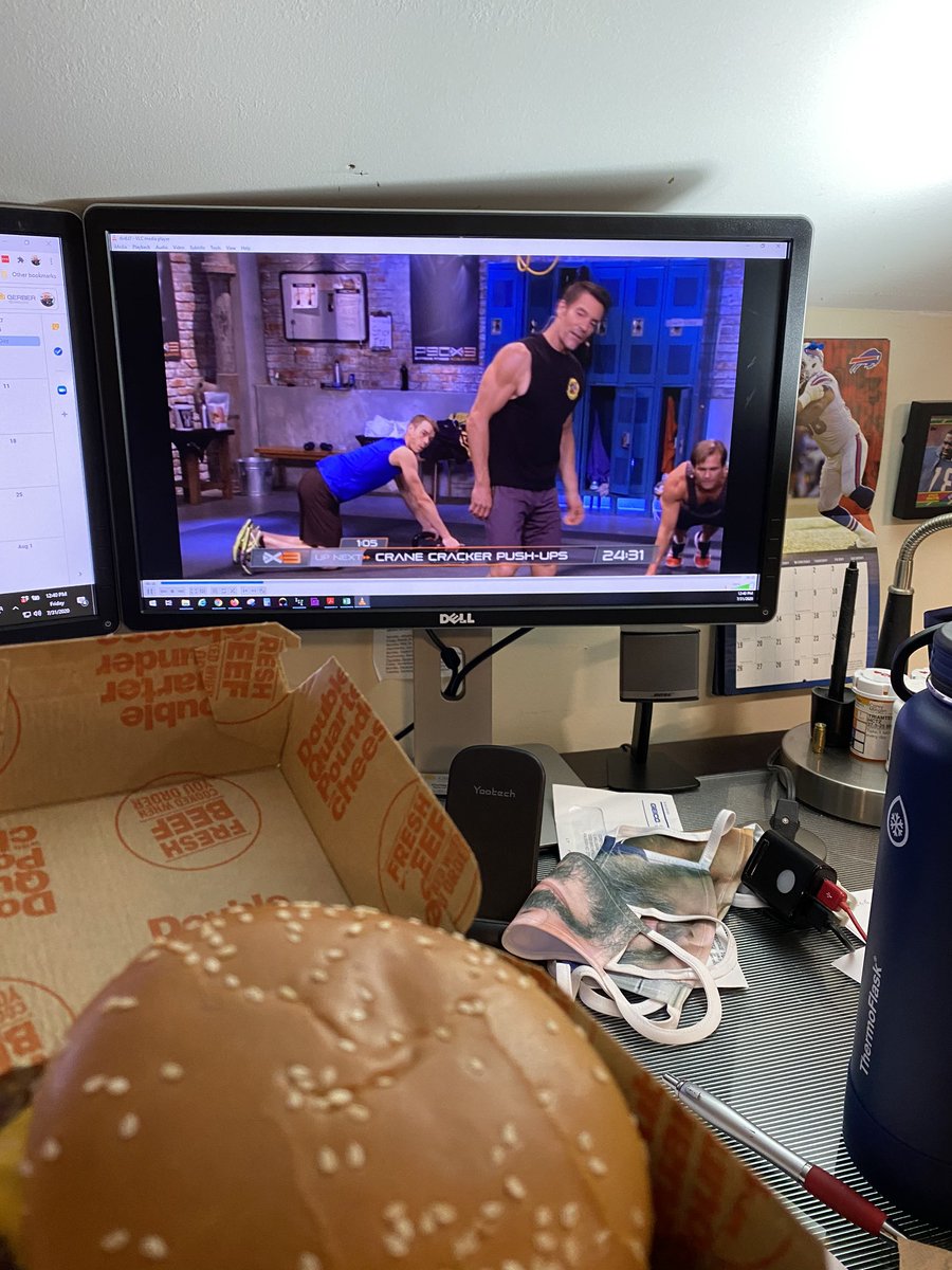 MilliganSpecial's tweet photo. Not sure if this is what @Tony_Horton had in mind ? getting ready for #P90X3 starting tomorrow 😲 https://t.co/GR7zELXczZ