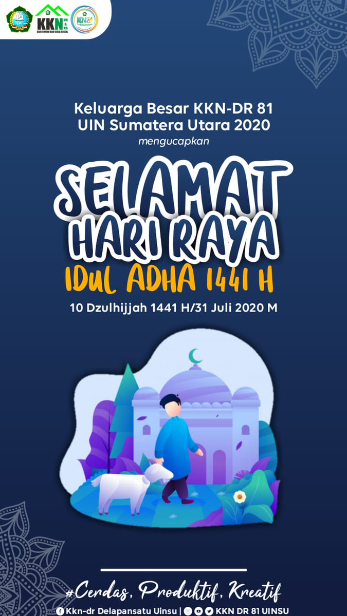 kkndr81's tweet photo. Assalamualaikum temen-temen..
Mimin ucapin, happy eid adha🙏🙏

#kkndruinsu #EidAdhaMubarak https://t.co/ZkmBifU8nr