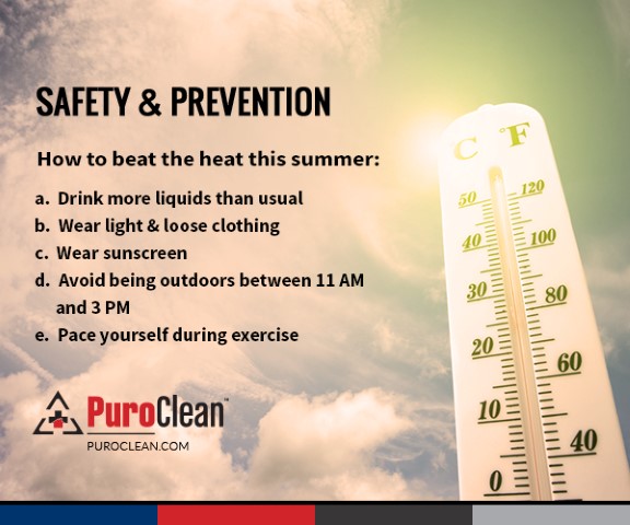 PuroClean Quick Tip Friday, Safety Tip 7/31/2020 conta.cc/2PbXaYH