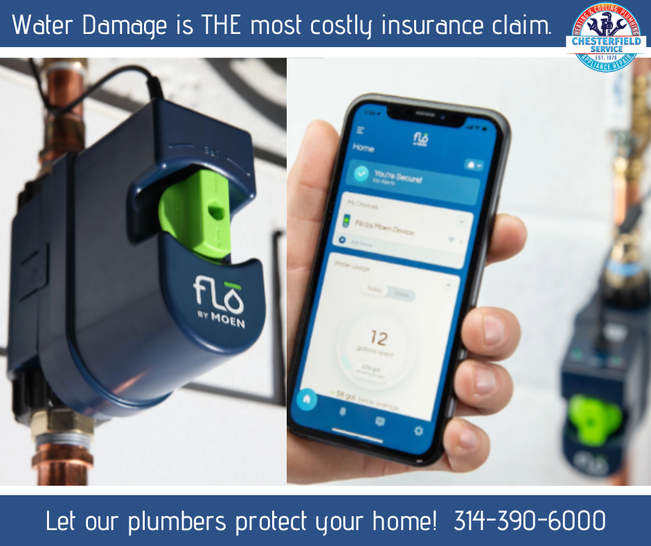 StlCooling's tweet photo. Identify leaks with real-time alerts on your smartphone with the mainline water monitoring device Flo by Moen. Includes remote shut off option via the app and automatic shutoff if a catastrophic leak is detected. For more information, 314-390-6000. #moen #waterdamage #flobymoen https://t.co/C8vAWrYwHX