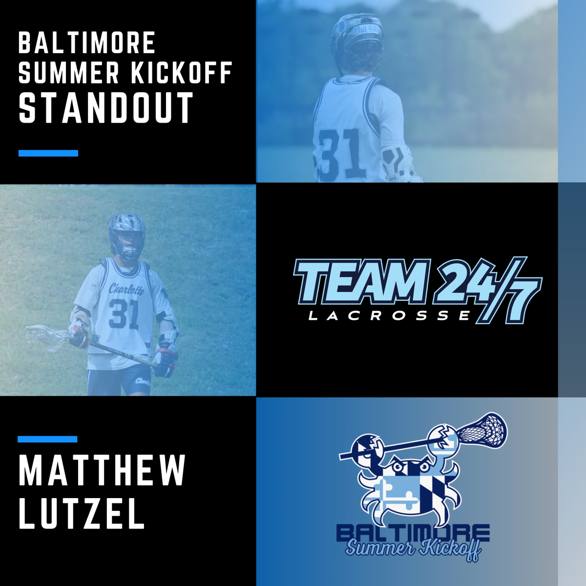 Team91CLT's tweet photo. Congratulations to 2022 Attackman Matt Lutzel (Southlake Christian Academy) on being named a Baltimore Summer Kickoff STANDOUT for the class of 2022!
#BSK #StandoutPerformance #CharlotteLacrosse https://t.co/3YJQ2BboDW
