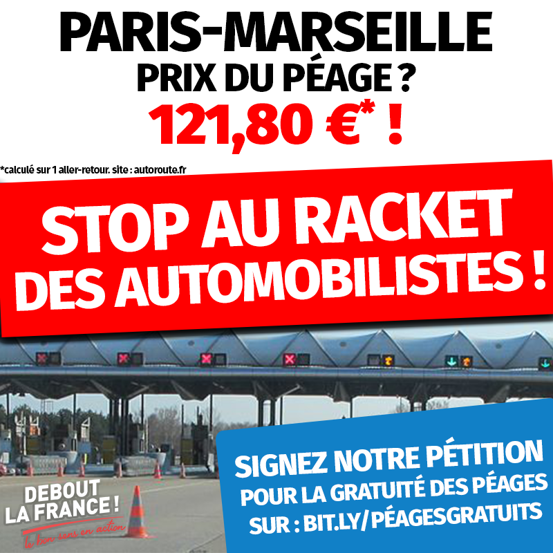 dupontaignan's tweet photo. En ce week-end de chassé-croisé de l'été, continuons à réclamer la gratuité des autoroutes vendues pour une bouchée de pain en 2006 à des sociétés privées, qui depuis 10 ans ont augmenté les tarifs de 20% alors qu'elles sont rentables !
Signez la pétition: https://t.co/XRg5qaiXMT https://t.co/EFSt9JZNlV