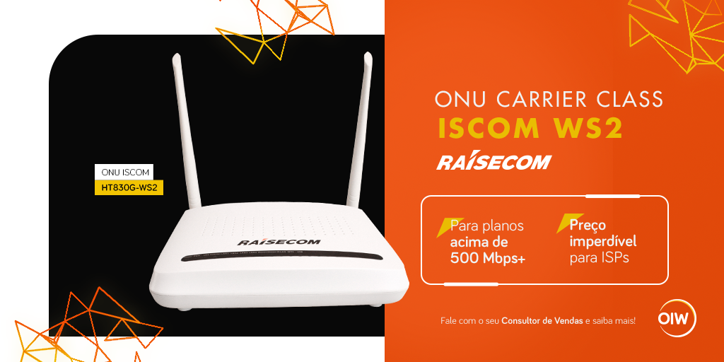 oiwtelecom's tweet photo. Uma ONU especial, com um preço que você nunca viu! 💣
Ligue para um consultor de vendas e reserve as suas 😎
📲 51 3653 6800
☎ 11 2711 5550
#onugpon #planodeinternet #provedor #isp #telecom https://t.co/QFm325pKkX