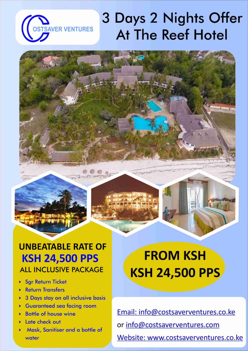 KitongaPretty's tweet image. Unbeatable offer valid until 31st August 20 with #costsaverventures. The only tour &amp;amp; travel Agency of choice.