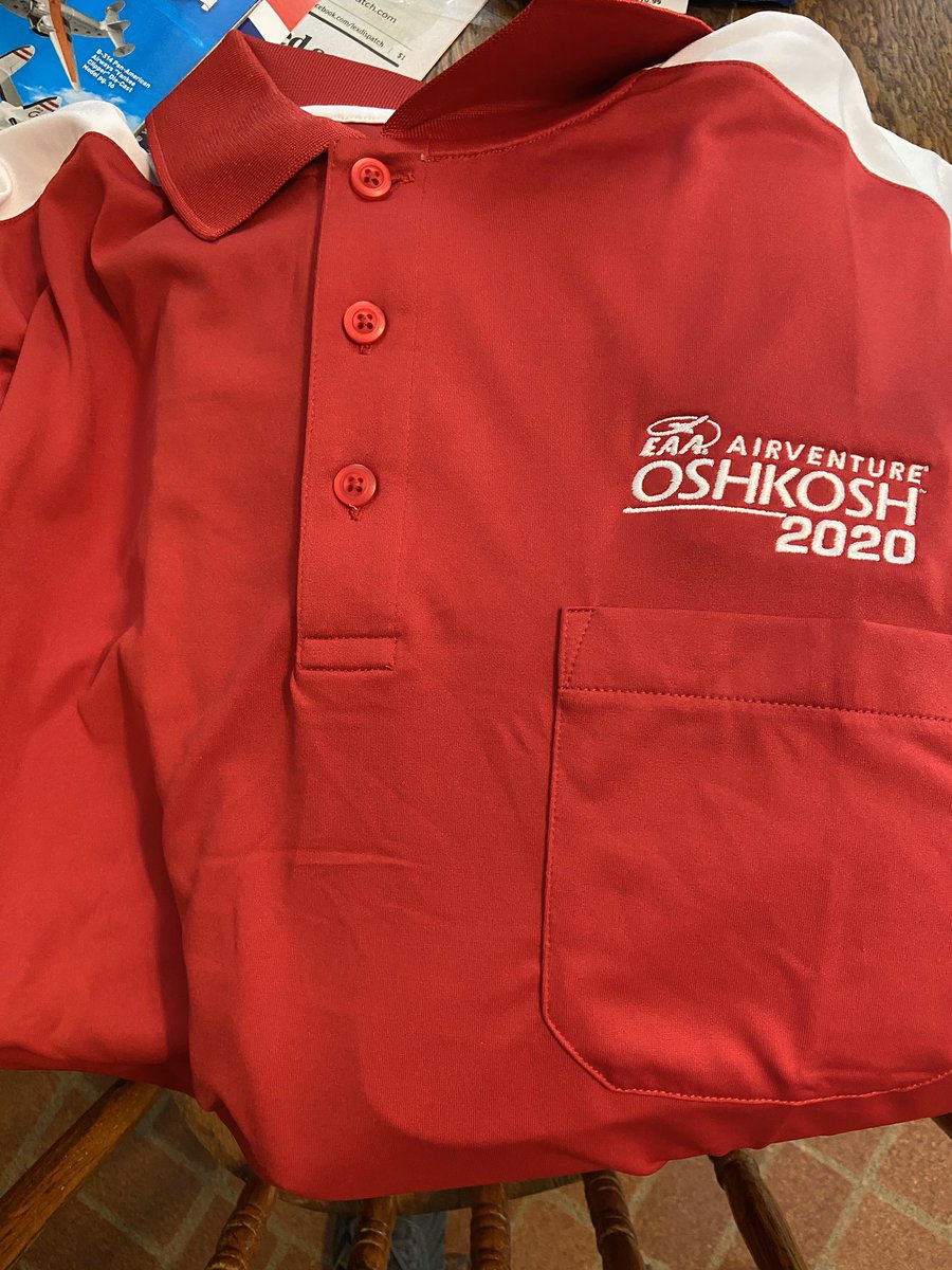 willfly1day's tweet photo. Got my #OSH20 polo in the mail. I will wear it proudly! Looking forward to #OSH2021 https://t.co/APaU0YhHVU