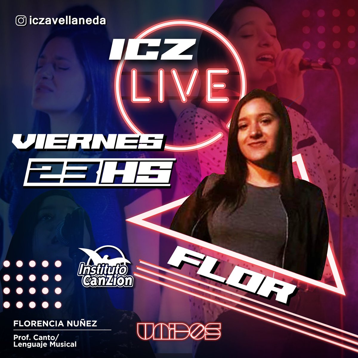 Hoy vamos a tener una gran conversación con nuestra profe Florencia Nuñez

Sumate! #ICZLive